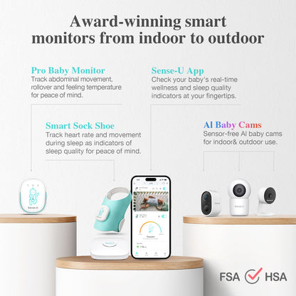 Smart Sock Shoe Bundle (2.5K PTZ Cam)